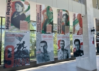 В АГУ прошла выставка к 80-летию Победы в Великой Отечественной войне